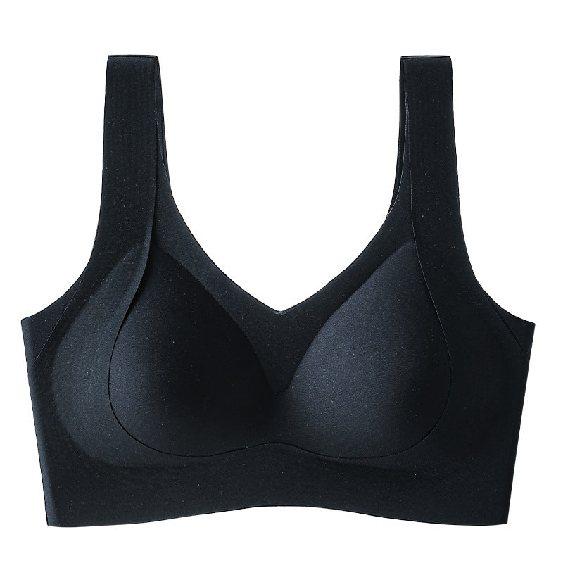 Women's Quality Fixed Cup Thin Section Traceless Underwear Big Everyday Bras