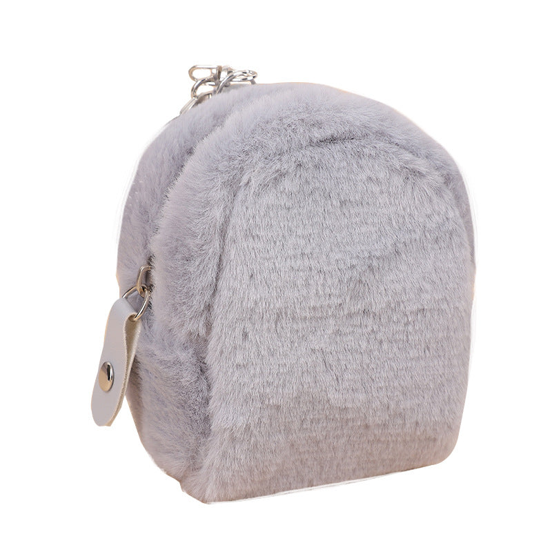 Korean Girly Plush Mini Cartoon Cute Coin Purses