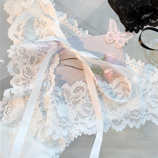 Style Lady Sexy Lace White Underwear Panties