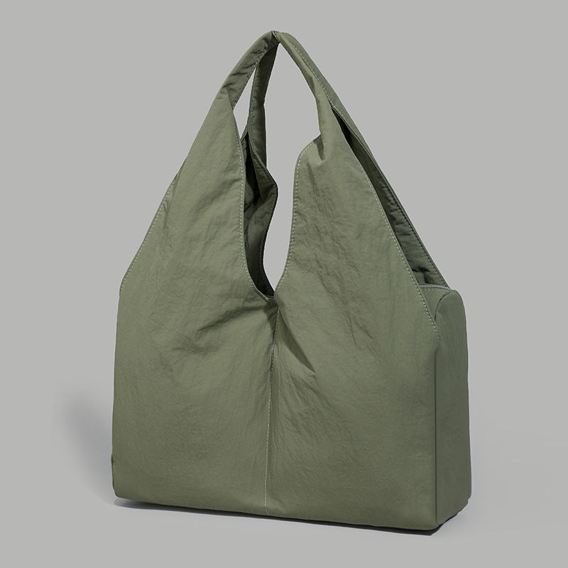 Large Capacity Canvas Female College For Class Women's Shoulder Bag