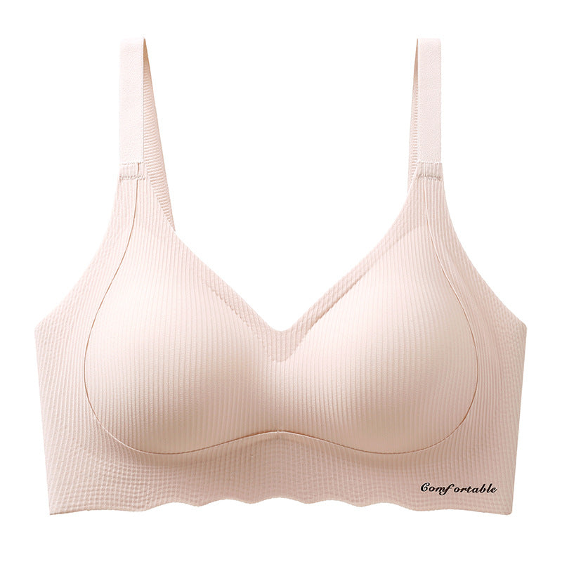 Lifting Adjustable Seamless Wireless Cup Push Bras