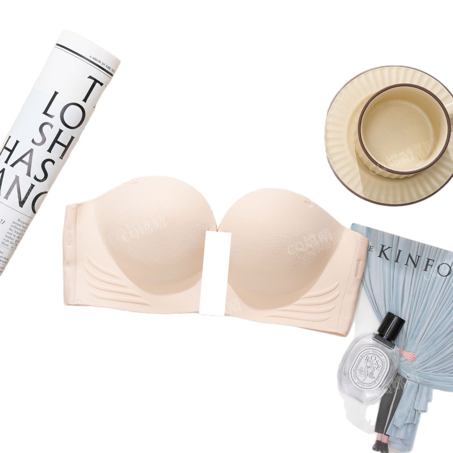 Women's Front Button Underwear Small Chest Push Everyday Bras