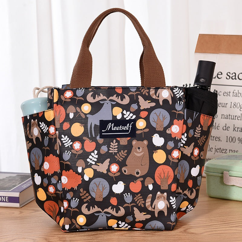 Canvas Large Lunch Box Mummy Capacity Handbags