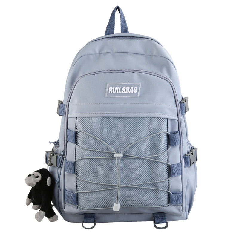 Personality Trend Cross Rope Female College Backpacks