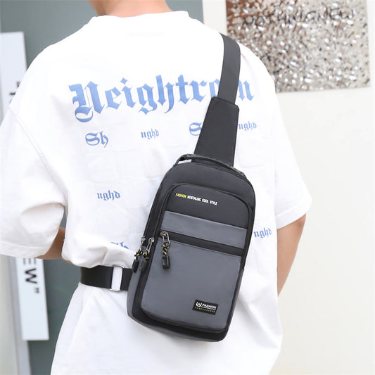 Men's Innovative New Fashion Oxford Cloth Men's Chest Bags