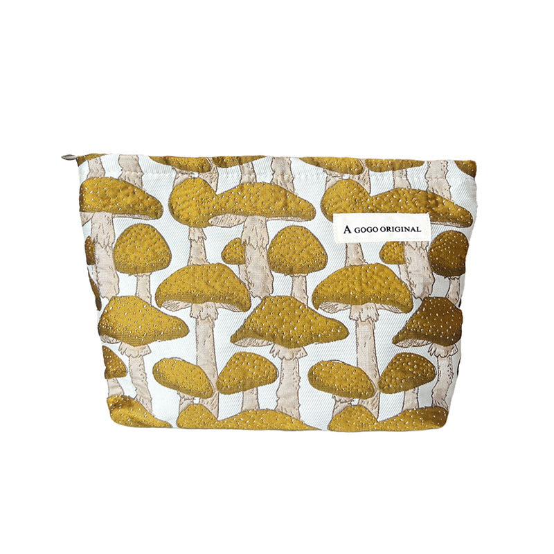 Niche Large Three-dimensional Buggy Portable Zipper Makeup Bag