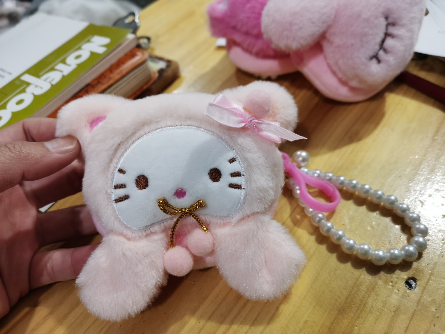 Children's Pendant Plush Creative Mini Clow Storage Coin Purses