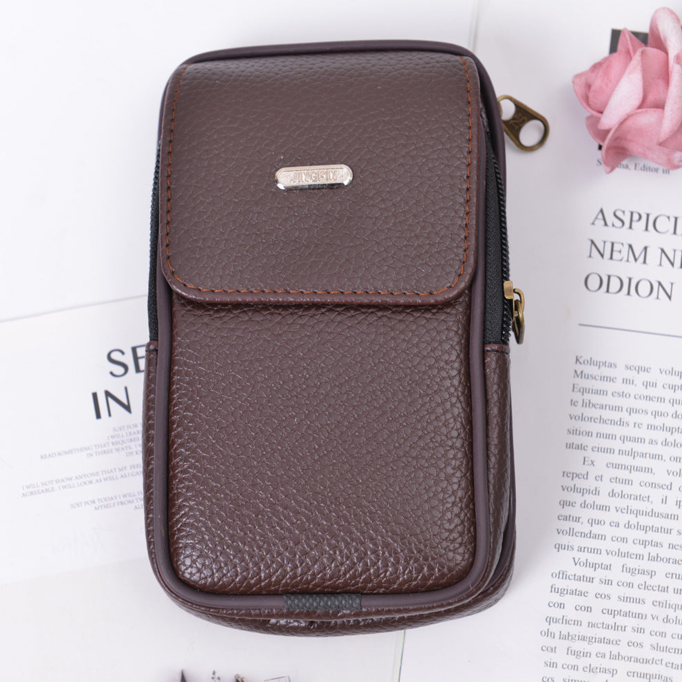 People Wear Horizontal Vertical Zipper Mobile Construction Phone Bags