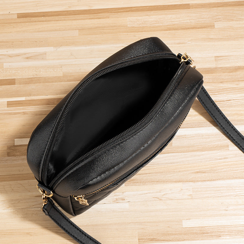Women's Fashion Leisure Commute Diamond Pattern Women's Shoulder Bag