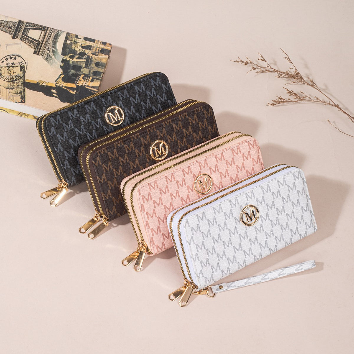 Women's Printed Fashion Simple Stylish Versatile Element Ladies Wallet