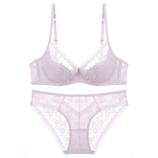 Soft Steel Ring French Underwear Big Lingerie Sets