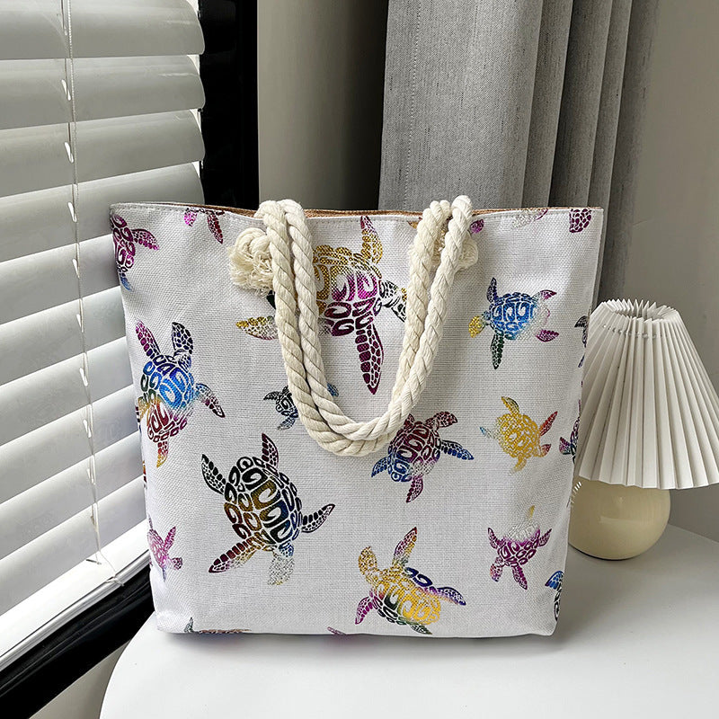 Women's Commuter Hot Printed Pattern Craft Portable Women's Shoulder Bag