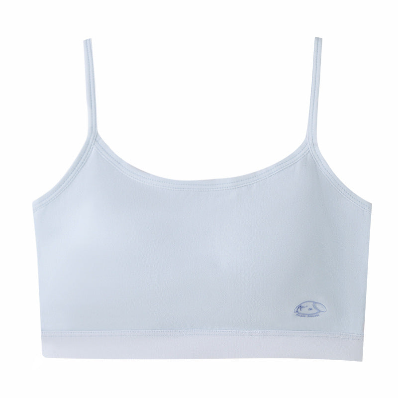 Purified Cotton Tube Top Middle School Bras