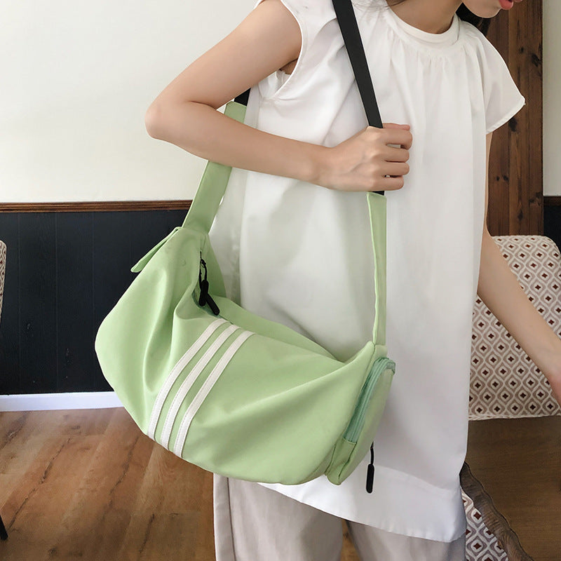 Women's Yoga Fitness Lightweight Storage Large Capacity Women's Messenger Bag