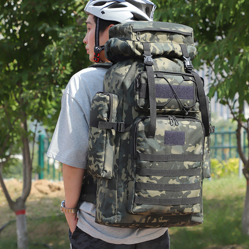 Women's & Men's & Large Capacity Camouflage Hiking Tactics Backpacks