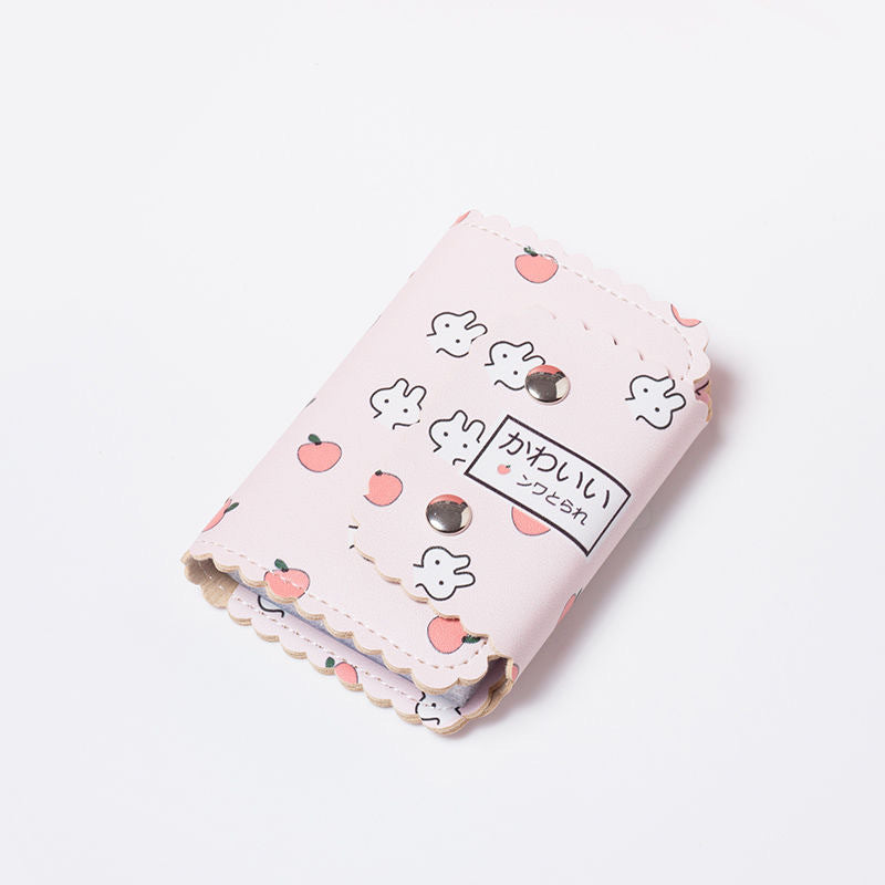 Multiple Slots Large Capacity Cute Compact Bank Card Holder