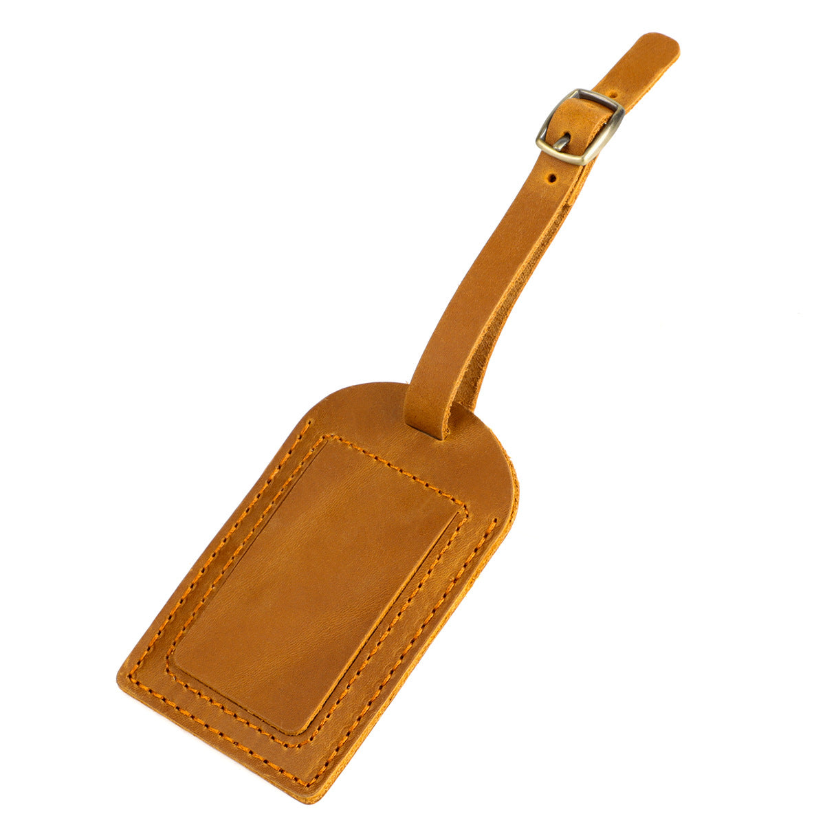 Horse Leather Cover Aircraft Consignment Boarding Pass Card Holder