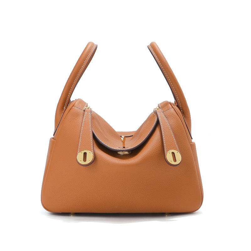 Women's First Layer Cowhide Lindi Underarm Leather Women's Shoulder Bag