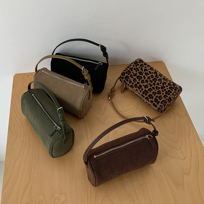 Women's Leopard Print Pillow Simple High-grade Mini Women's Messenger Bag
