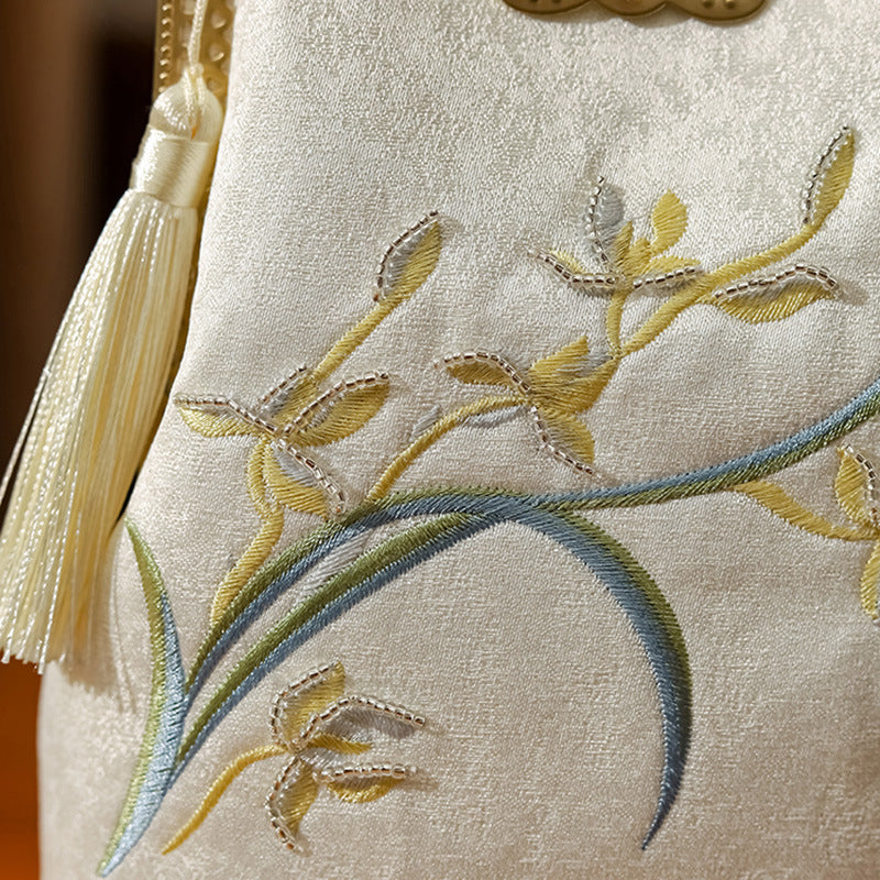 Style Han Chinese Clothing Handmade Gold Bags