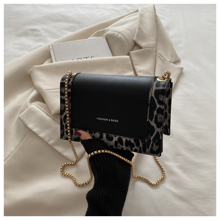 Women's Beautiful Personality Leopard Print Retro Western Style Bags