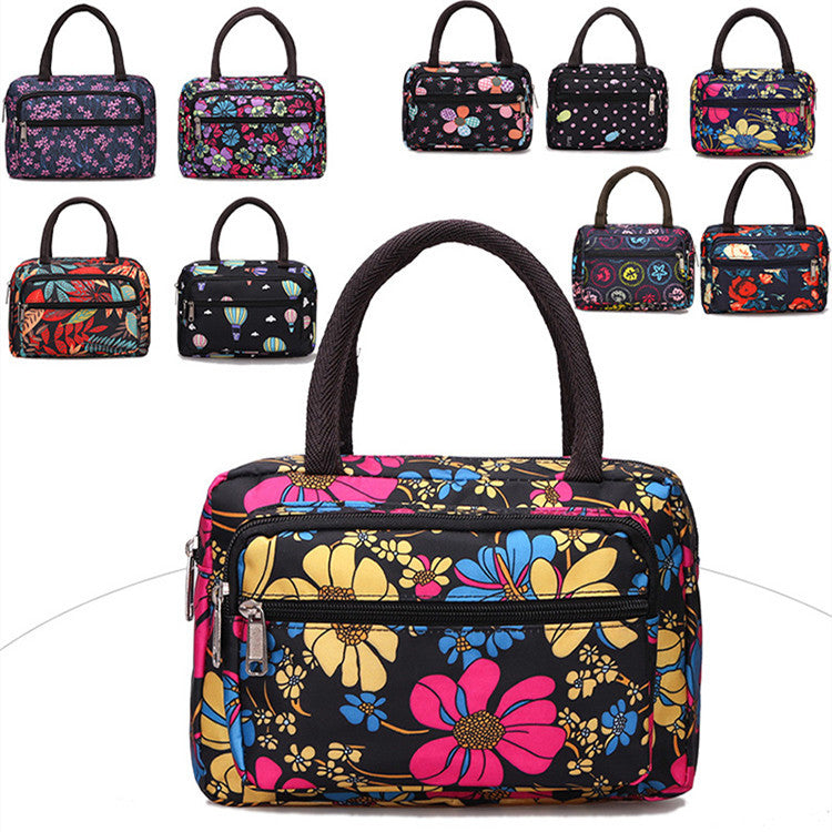 Oxford Waterproof Mom Shopping Lunch Box Handbags