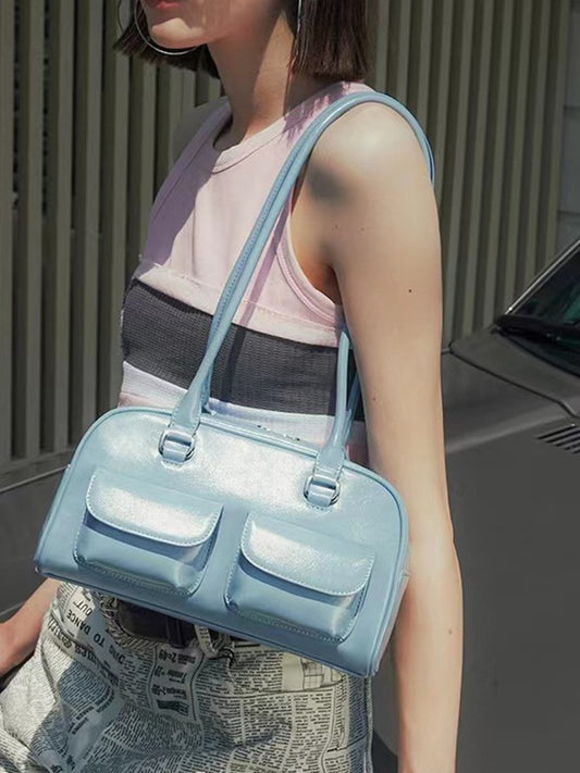 Women's College Style Large Capacity Leisure Class Shoulder Bags