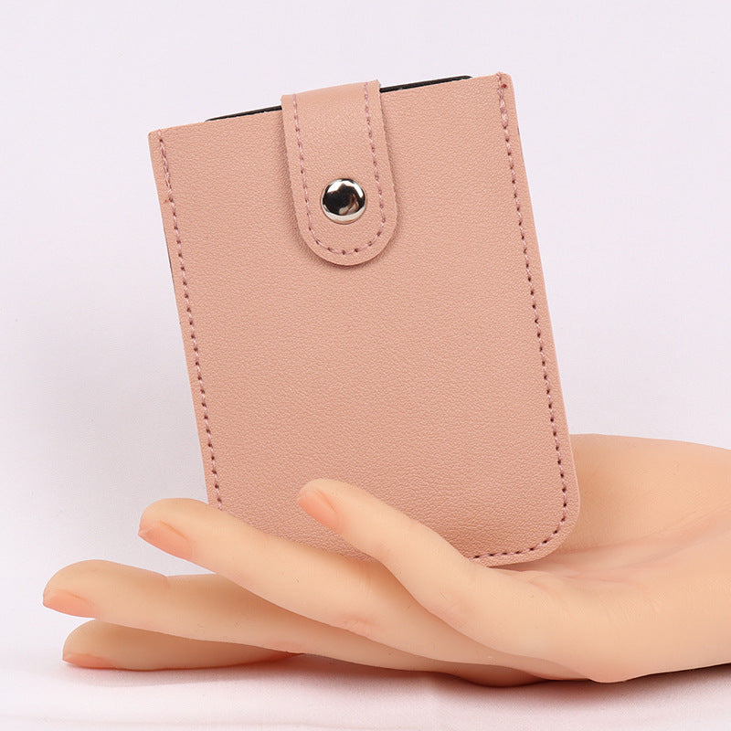 Hidden Pull-out Simple Storage Multiple Slots Card Holder