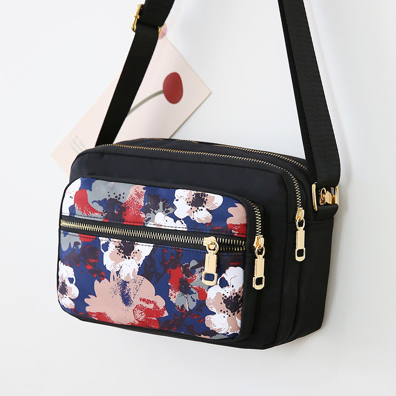 Women's Fashion Nylon Cloth Mummy Canvas Stall Shoulder Bags