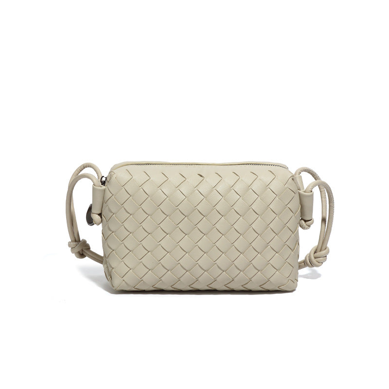 Women's Creative Hand Weaving Fashion Fashionable Boston Women's Messenger Bag
