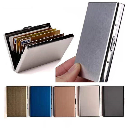 Women's & Men's & Swiping Metal Shielded Flash Payment Credit Bags