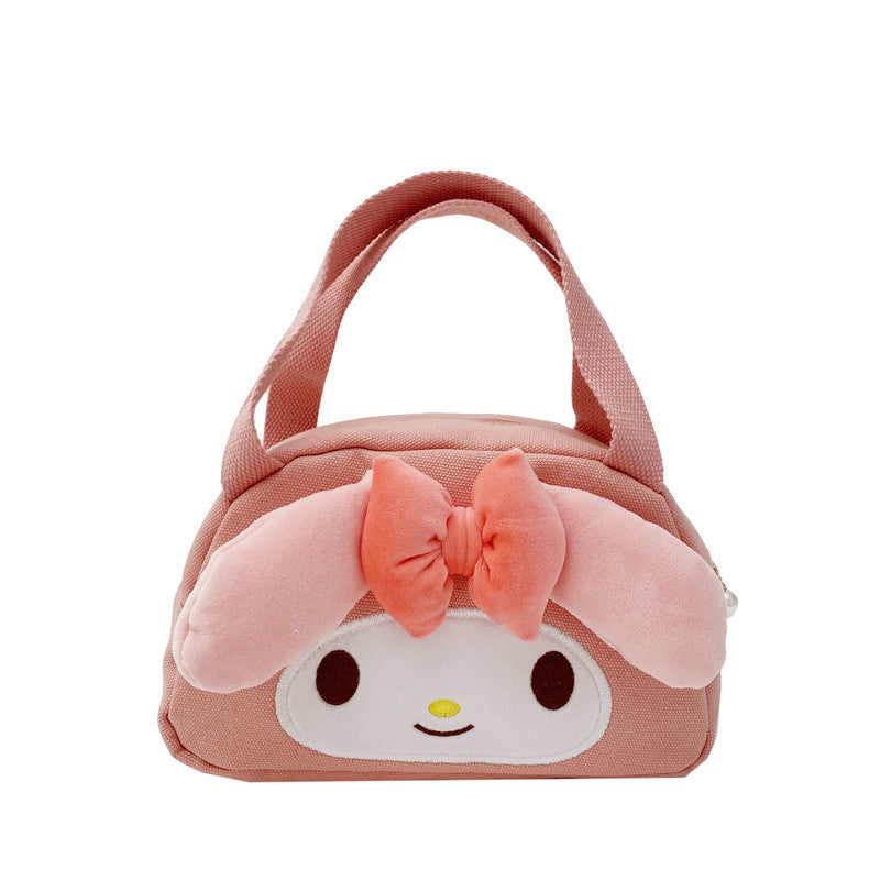 Rabbit Canvas Sweet Lady Cartoon Large Handbags