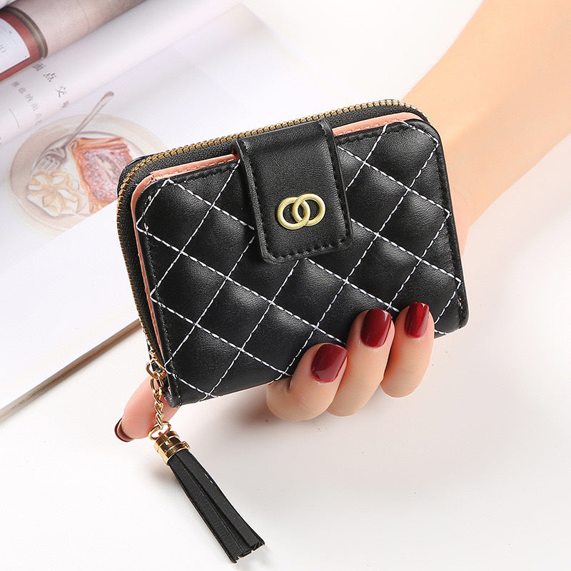 Women's Short High-grade Korean Simple Large Capacity Ladies Wallet