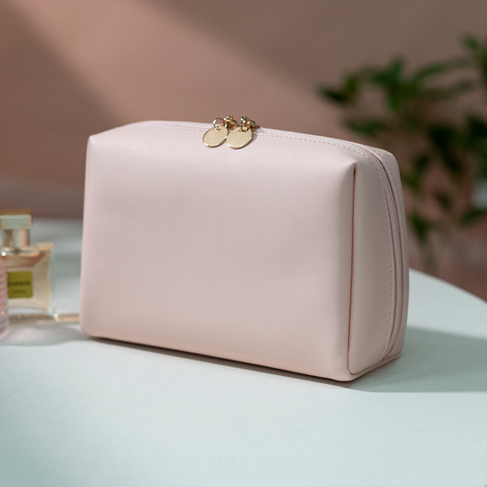 Women's Octagonal Storage Brush Portable Wash Large Makeup Bag