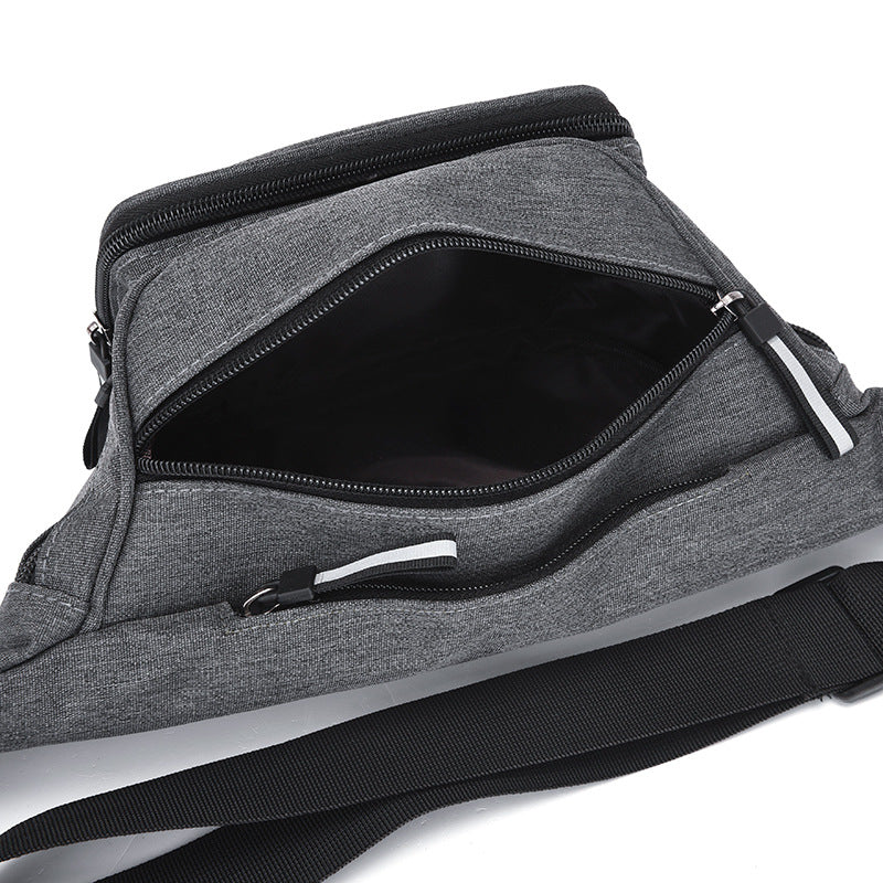 Men's Large Capacity Leisure Korean Style Fashion Men's Waist Packs