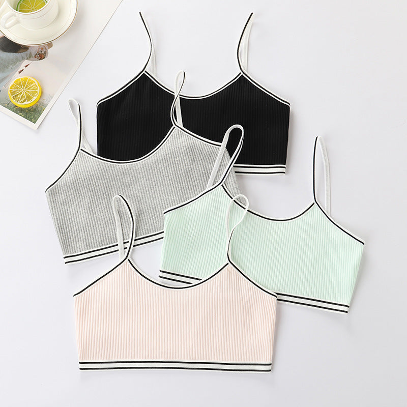 Vest Purified Cotton Tube Top Primary Bras
