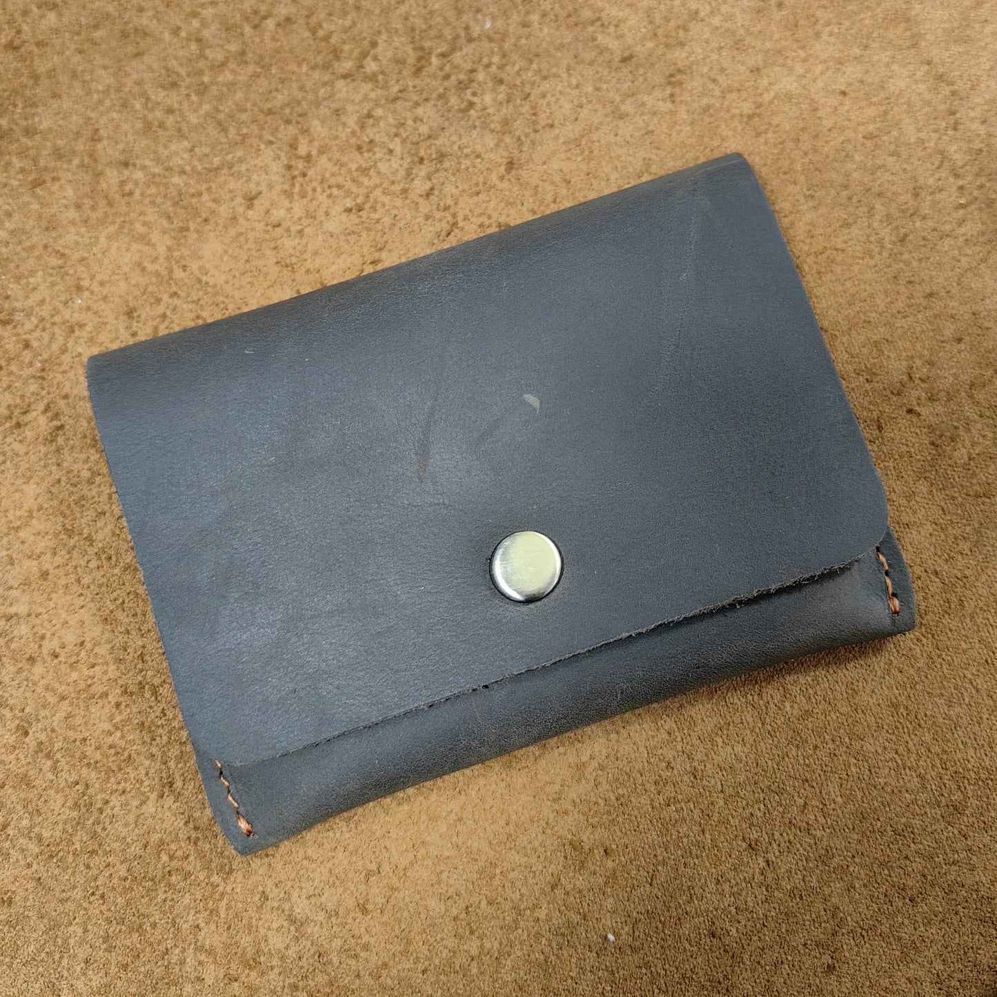 Men's Leather Genuine Simple First Layer Cowhide Card Holder