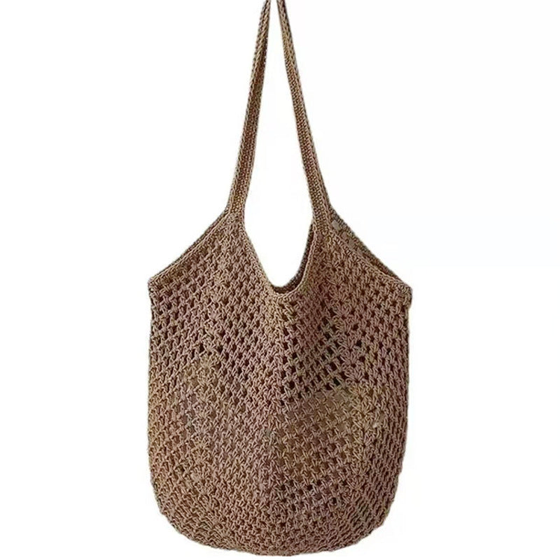 Large Capacity Totes Hollow Carambola Clip Tote Bags