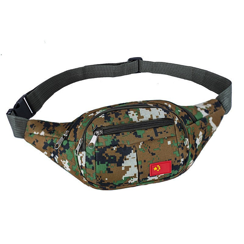 Men's Graceful Elegant Mobile Leisure Camouflage Men's Waist Packs