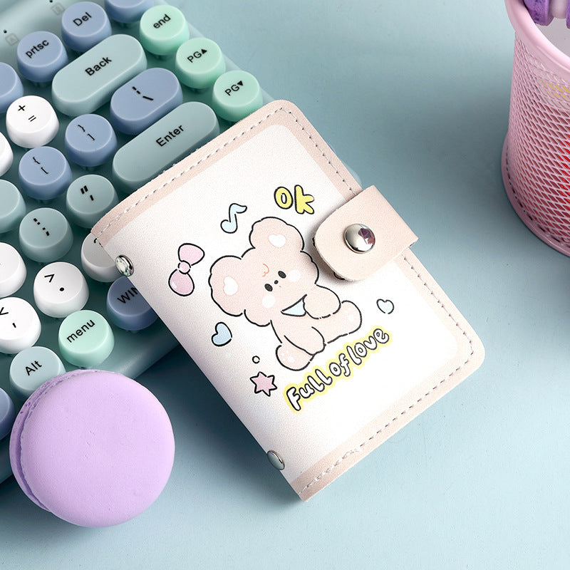 Dog Large Capacity Mini Cute Versatile Card Holder