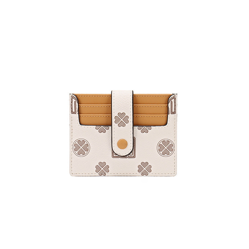 Women's Scarecrow Winter Credentials Mini Niche Ladies Wallet
