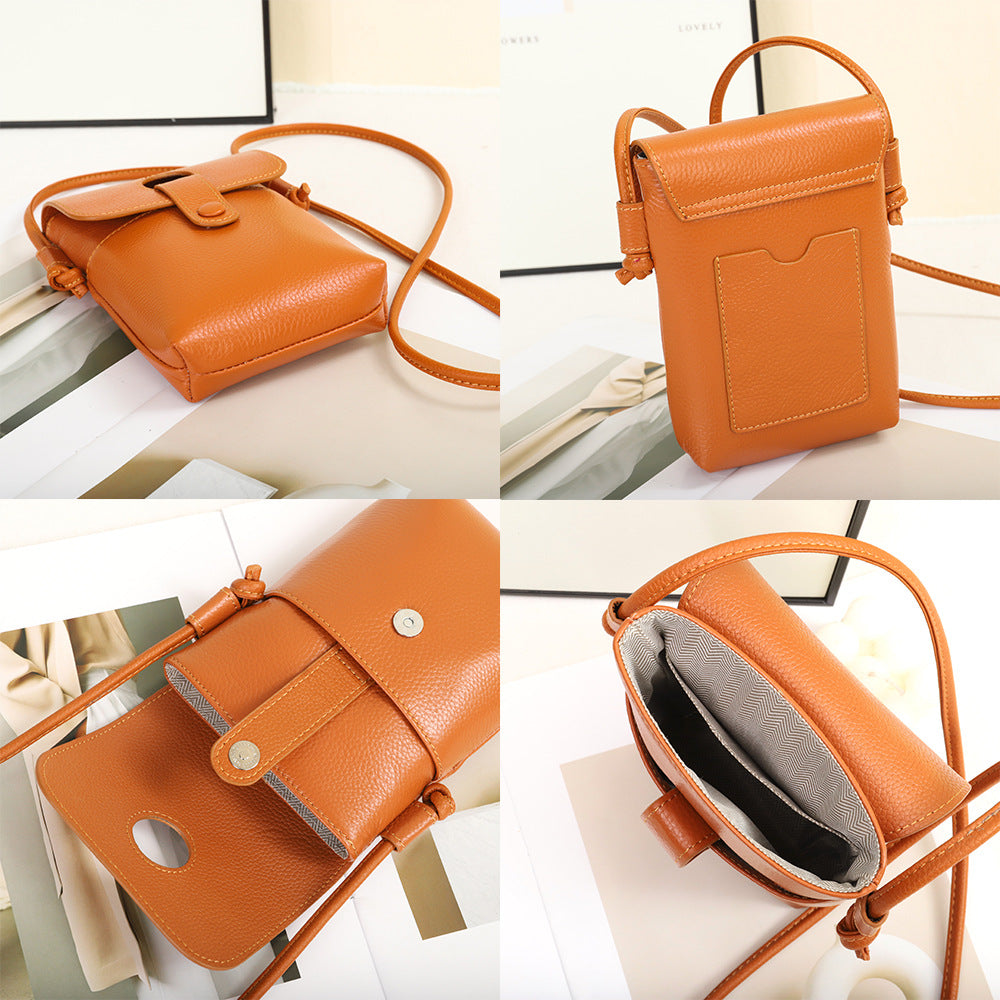 Women's Genuine Leather Mobile Summer Lightweight Fashion Large Phone Bags