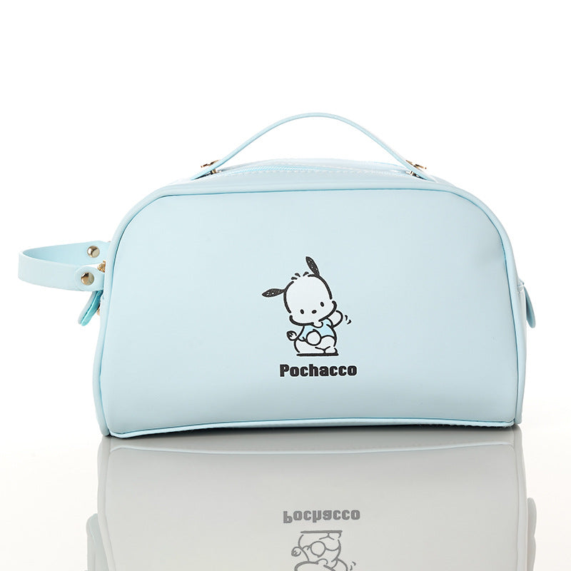 Double Zipper Portable Large Capacity Good-looking Bags