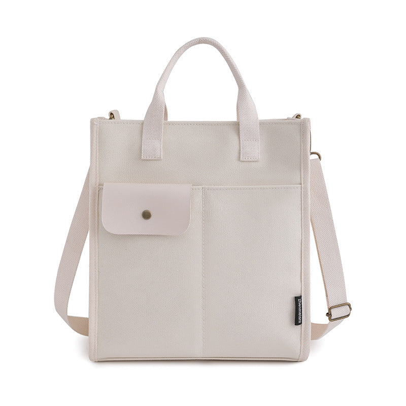 Women's Classy Pretty Canvas College Tuition Bags