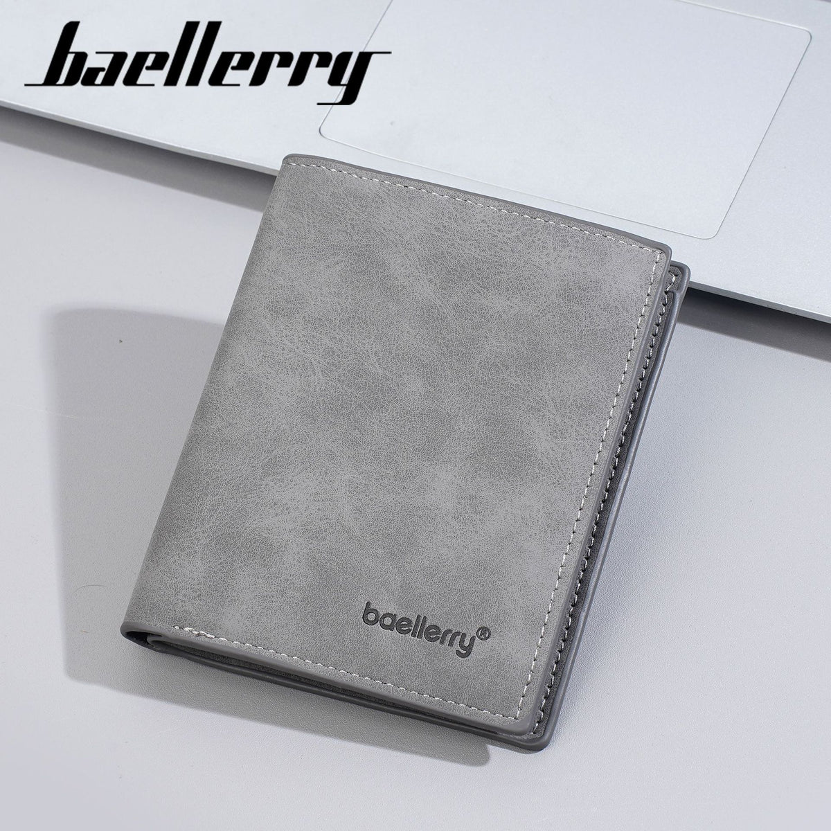Men's Short High-grade Business Multi Slots Green Men's Wallet