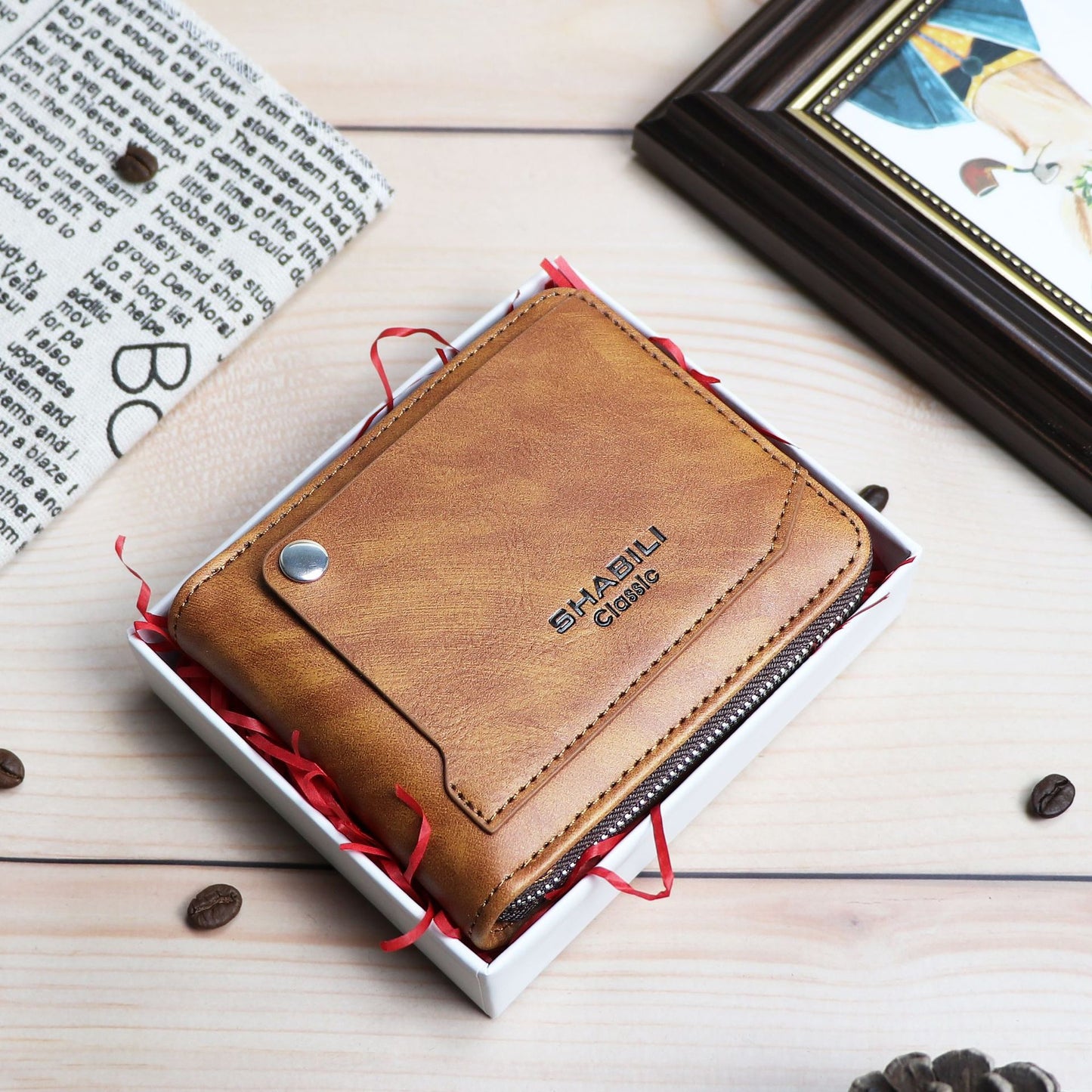 Men's Short Classic Fashion Male Large Capacity Card Holder