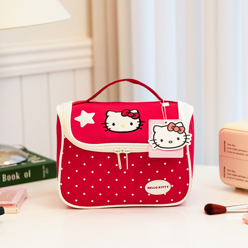 Hello Kitty Cartoon Storage Sweet Cute Cosmetic Bags