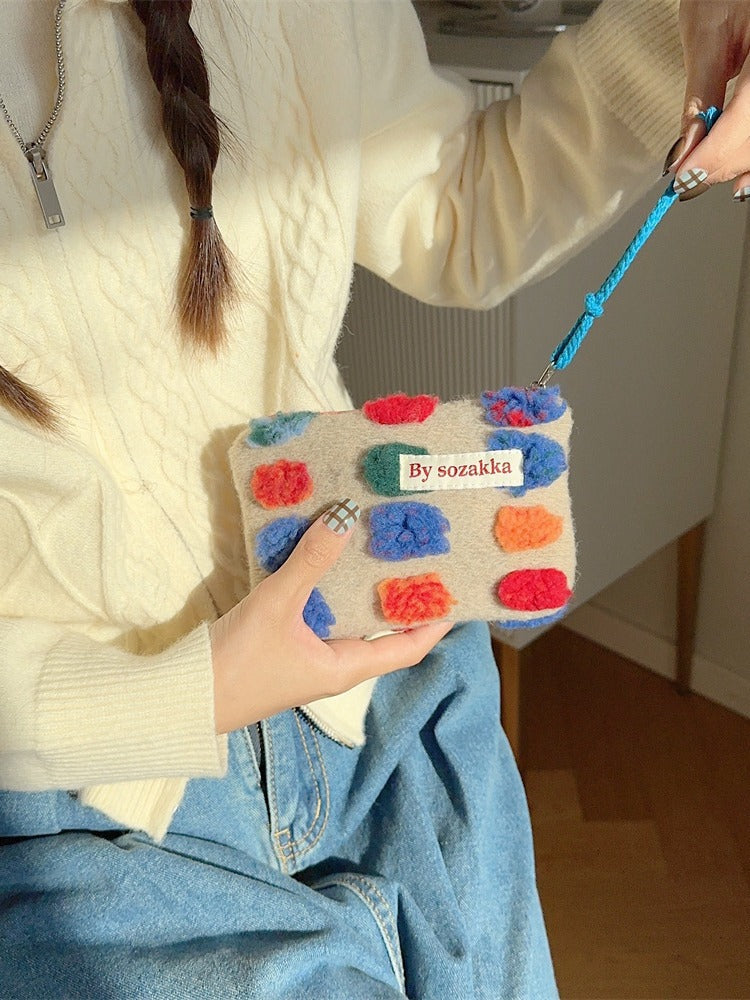 Slouchy Makeup Mobile Air Cushion Headset Cosmetic Bags