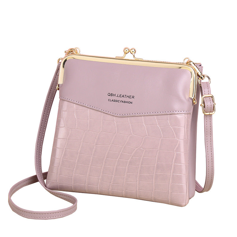 Women's Crocodile Pattern Mobile Retro Long Design Ladies Wallet