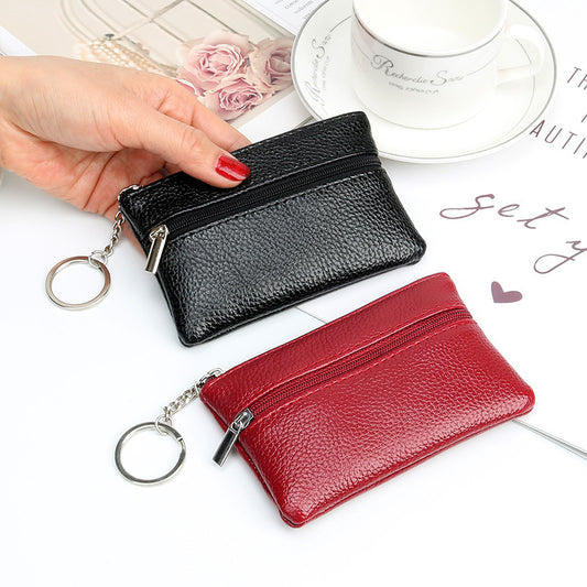 Women's Korean Mini Fashion Thin Short Coin Purses